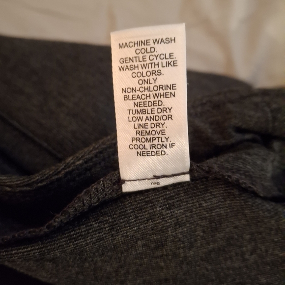 C EST. 1946 Charcoal Straight Leg Women's Pants - Picture 7 of 9